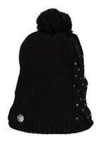 Women's Lleyn Knit Hat - Black - Obermeyer Womens Lleyn Knit Hat - WinterWomen.com                                                                                                     