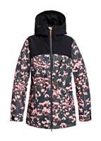 Stated Jacket - True Black Poppy - Roxy Stated Jacket - WinterWomen.com                                                                                                                  