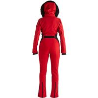 Women's Grindelwald Faux Fur Stretch Suit - Red / Black -                                                                                                                                                       