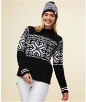 Women's Lauren Pullover Sweater - Black