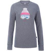 Women's Goggle LS Sweater - Heather Gray