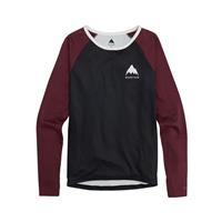 Women's Roadie Base Layer Tech T-Shirt - True Black / Almandine
