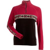 Women's Apres Sweater - Black / Hot Pink Met / Silver / Metallic
