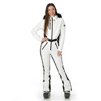 Women's Grindelwald Faux Fur Stretch Suit - White / Black