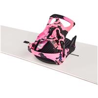 Women's 2023 Step On Re:Flex Snowboard Bindings - Pink / Black