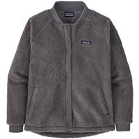 Women's Woolyester Pile Bomber Jacket - Noble Grey (NGRY)