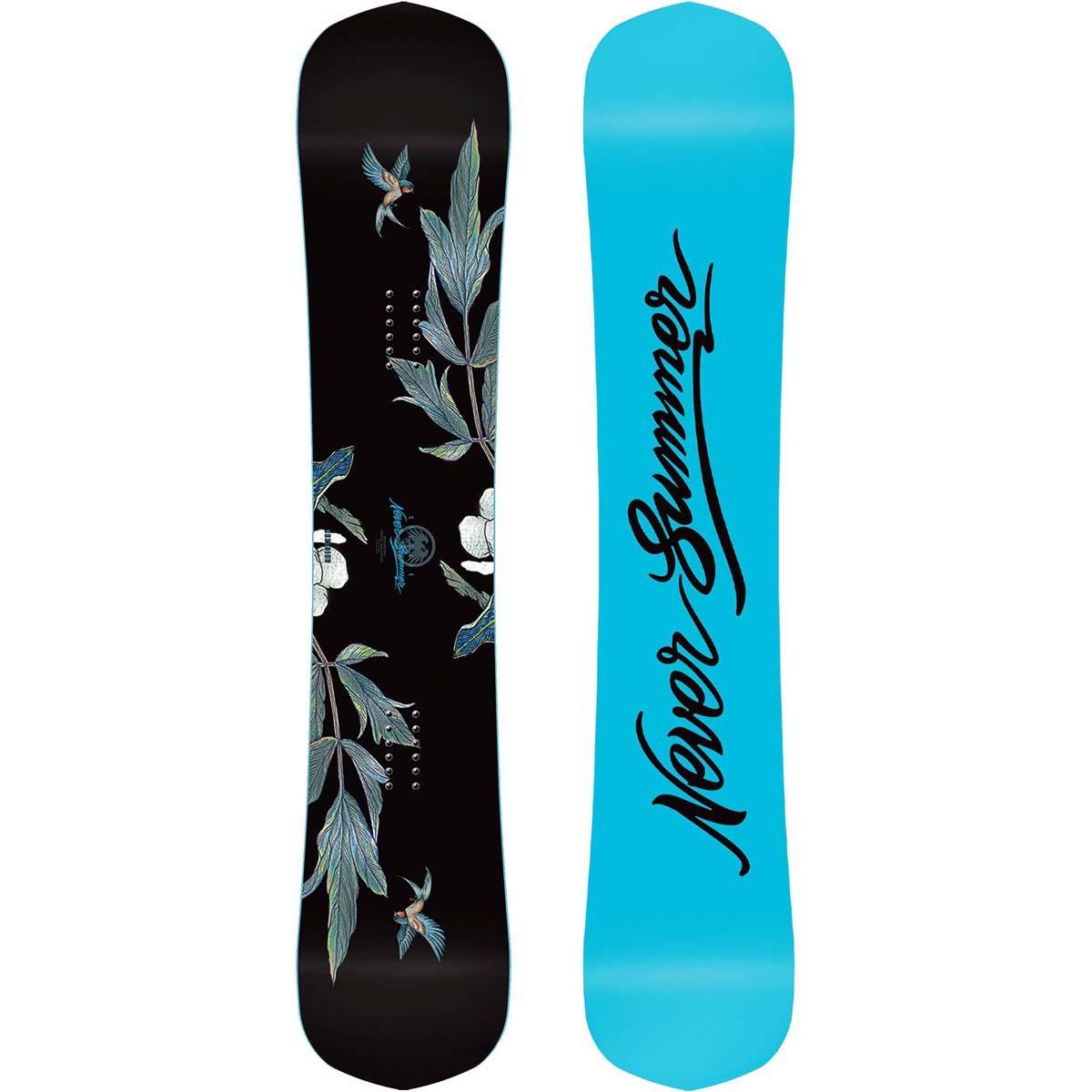 Never Summer Women's Cascade Triple Camber Hybrid Snowboard