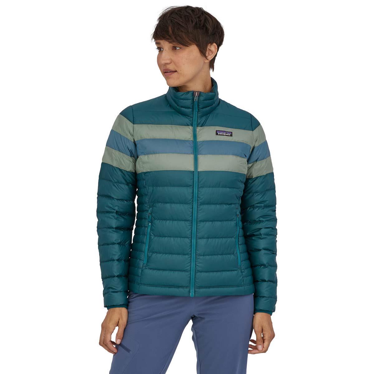women's down sweater jacket