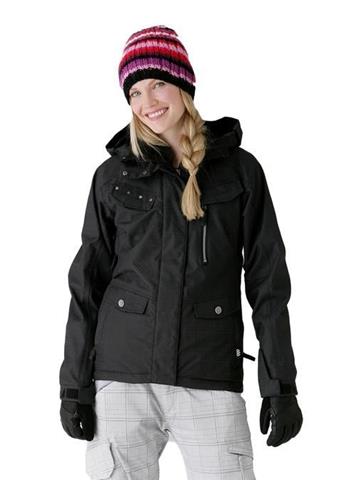 Women's Smarty Mode Jacket (Black Herringbone Plaid)