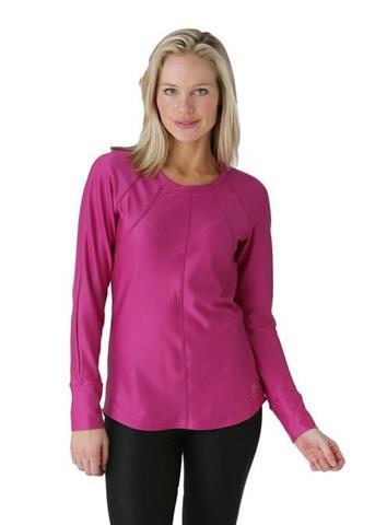 Women's Doeskin Crew Neck (Magenta)