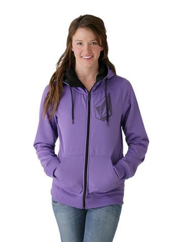Women's Stade Full Zip Fleece (Purple Heart)