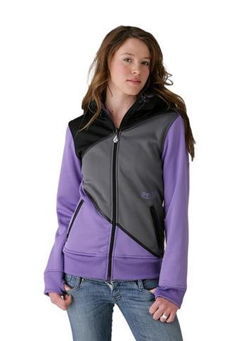Women's Westwood Hooded Full Zip (Purple Heart)