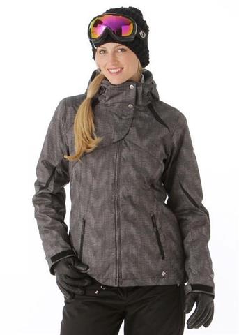 Women's Bugaboo 3-in-1 Jacket (Black Vertical Print)