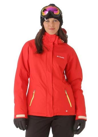 Women's Veloca Vixen II Jacket (Bright Red/Neon Light)