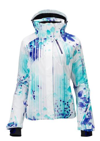 Women's Brilliant Jacket (White/Dark Violet/Bay Blue)