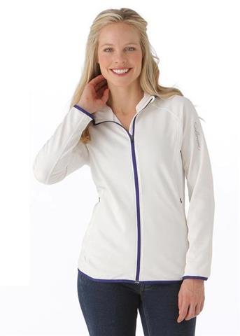 Women's XA Full Zip Hoody (White)