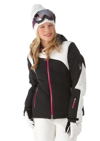 Women's Aphrodite Down Jacket (Black/White/Gypsy)
