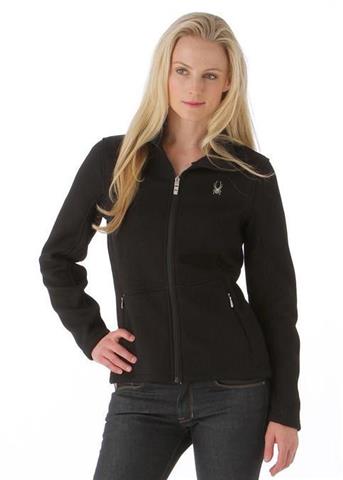 W12 Women's Endure Full Zip Sweater (Black)