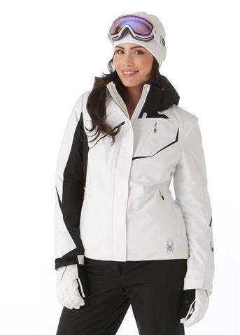 W12 Women's Prevail Jacket (White/Black)