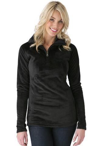 Women's Brandi Fleece Top (Black)