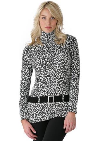 Women's Go Go Sweater (Anthracite Cheetah Print)