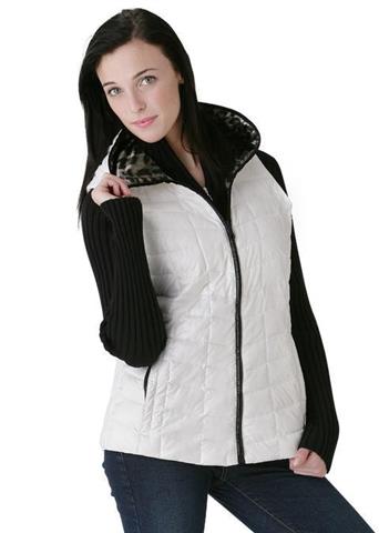W11 Women's Kassi Down Vest (White)