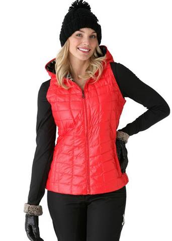 W11 Women's Kassi Down Vest (Poppy)