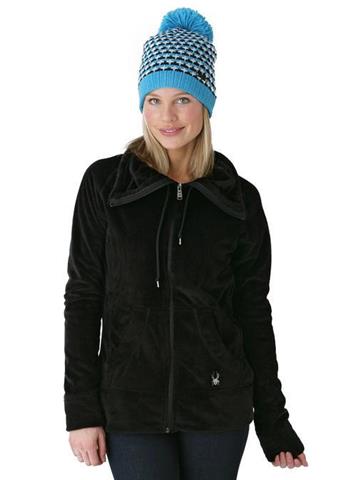 Women's Damsel Fleece Jacket (Black)
