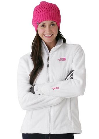 Women's Pink Ribbon Osito Jacket (TNF White)