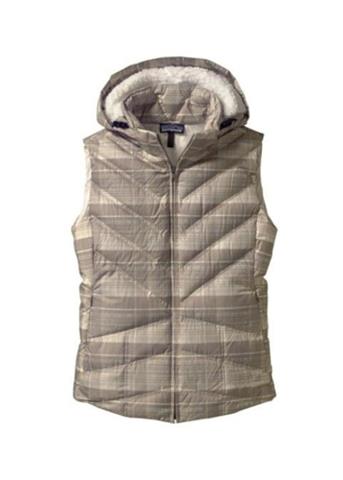 Women's Down With It Vest (Headlands Plaid: Driftwood)