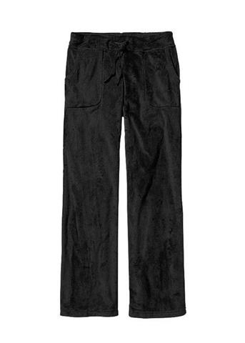 Women's Plush Synch Pants (Black)