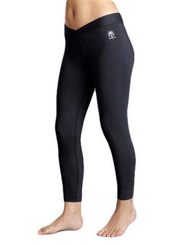 Women's Cybersilk V-Waist Legging (Black)