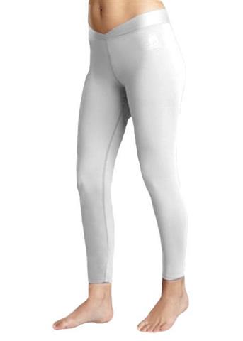 Womens Cybersilk V-Waist Legging (Pearl)