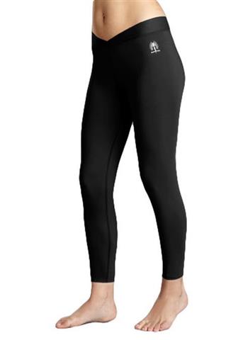 Women's Veluxe V-Waist Legging (Black)
