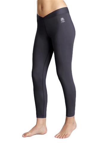 Women's Veluxe V-Waist Legging (Charcoal)