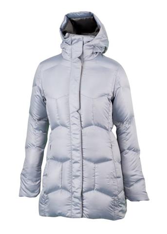 Womens Raven Down Jacket (Metallic Silver)
