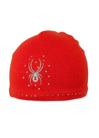 Women's Rhinestone Bug Hat (Rage Orange)
