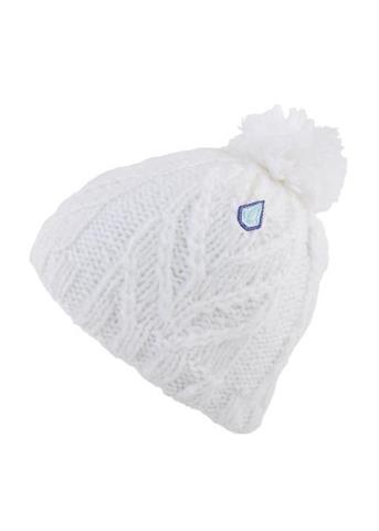 Women's Leaf Beanie (White)