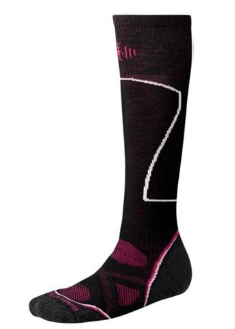 W12 Women's PhD Ski Medium Sock (Black)
