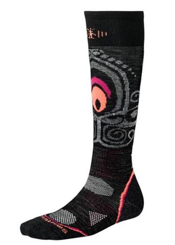 W12 Women's PhD Snowboard Light Sock (Black)