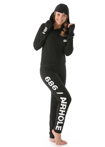 W14 Women's Airhole Thermal One Piece (Black)