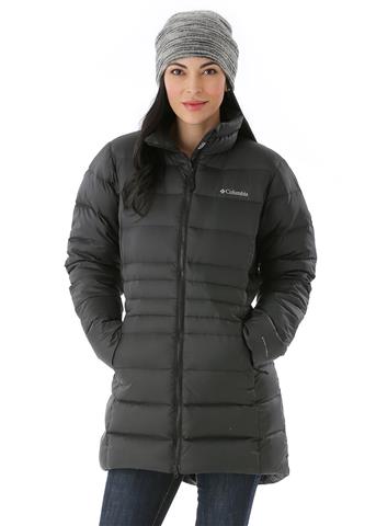 Women's Hellfire Mid Down Jacket (Black)