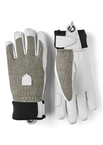 Women's Army Leather Patrol 5 Finger Glove