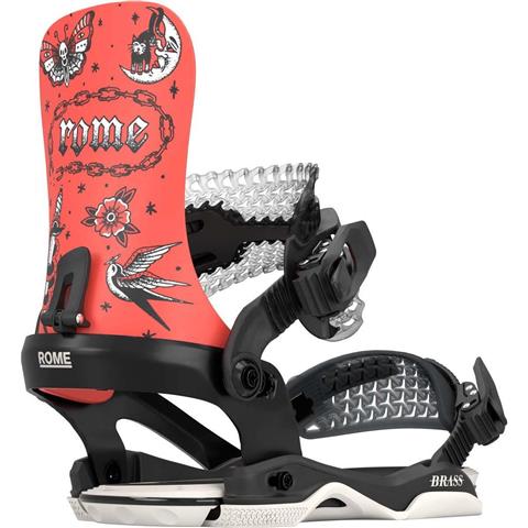 Women's Brass AW AsymWrap Snowboard Bindings