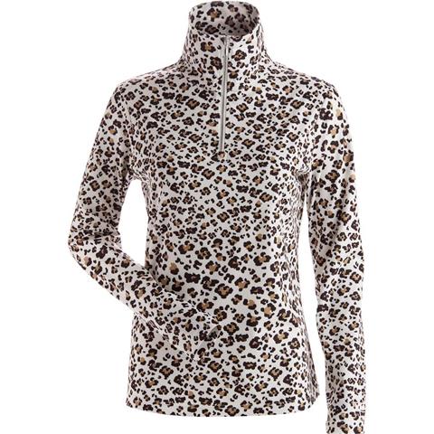 Women's Novi Leopard T Neck Underwear Top