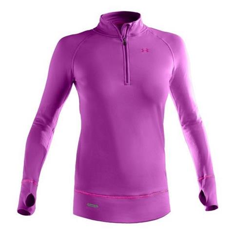 Women's Base 2.0 1/4 Zip (Viola/Tropic Pink) - Sale