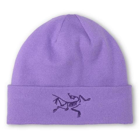 Embroidered Bird Toque Beanie