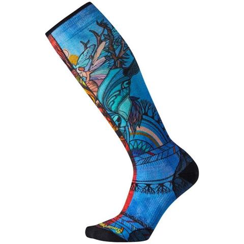 Women's PhD Ski Ultra Light Print Socks