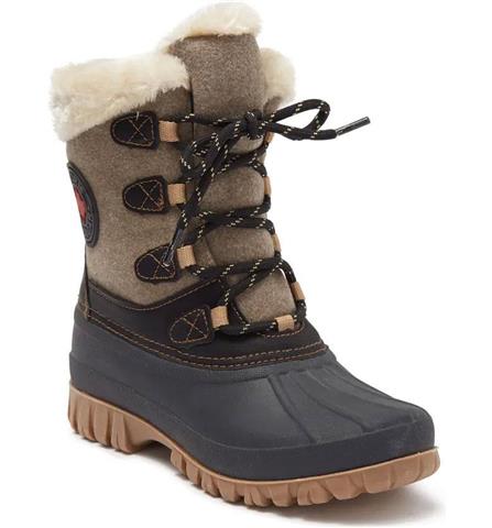 Women's Cozy Lace-up Winter Boots