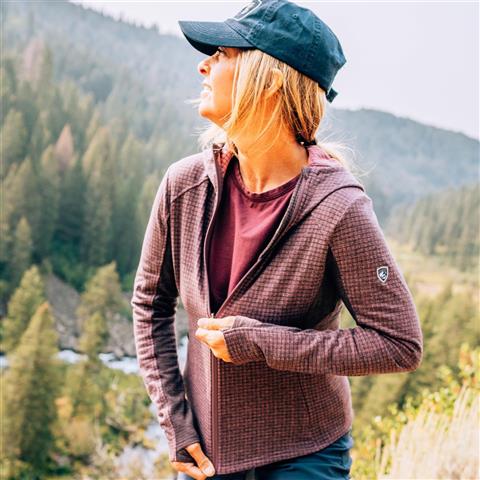 Women&#39;s Reactiv Grid Fleece FZ